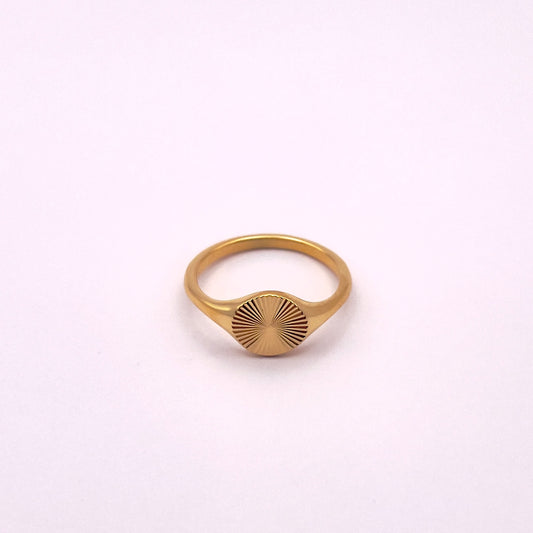 Lios Gold Sun Ring