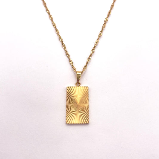 Akti Radiant Gold Necklace