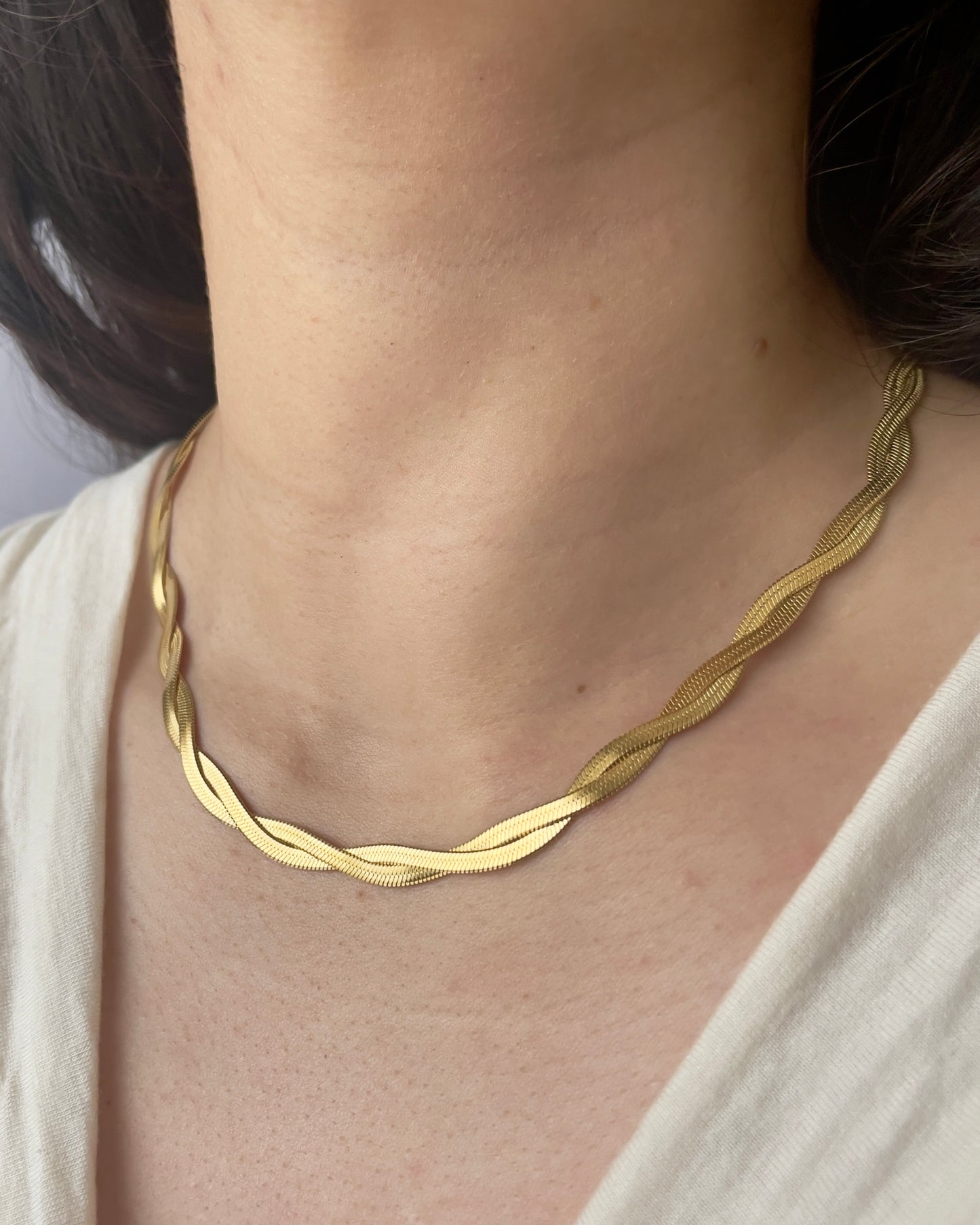 Saro & Siro Gold Necklace and Bracelet Pairing