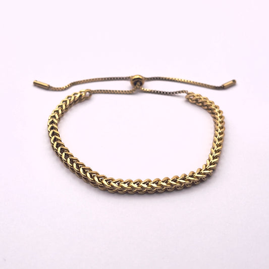 Ikis Gold Spine Bracelet