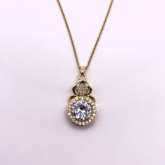 Usio Large Zircon Pendant IV