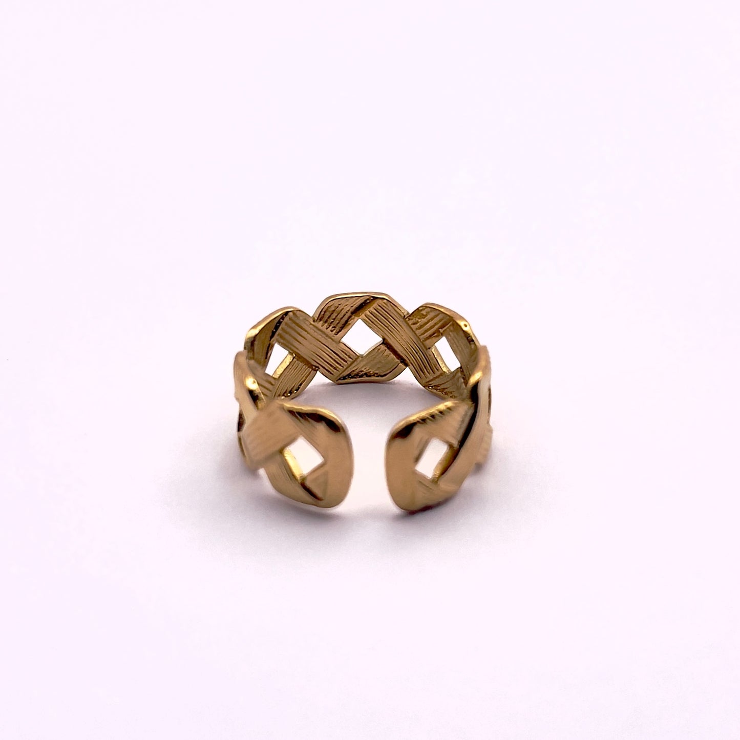 Hara Gold Woven Ring